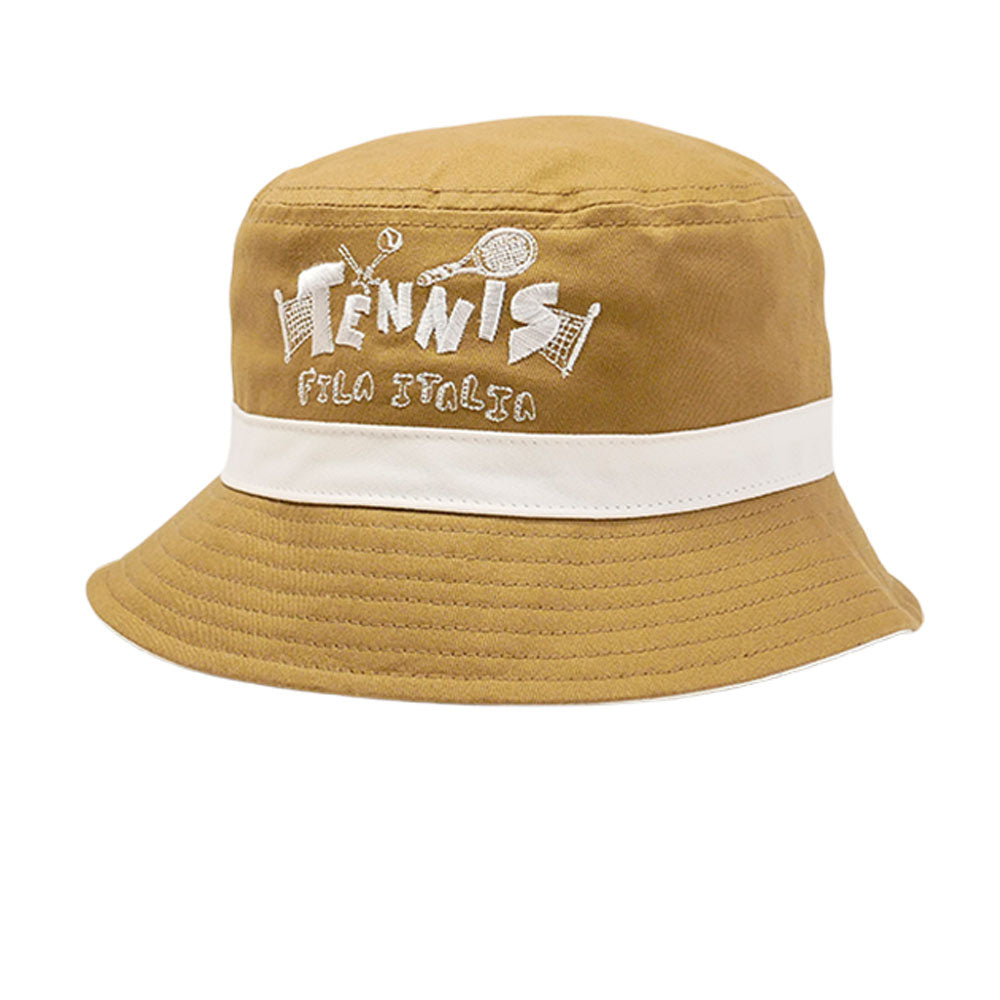 FILA Brown Tennis Kids Bucket Hat - Supersports Thailand Supersports Thailand
