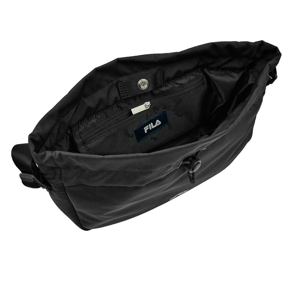 FILA Black Unisex Shoulder Bag - Supersports Thailand