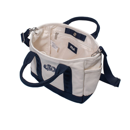 FILA White Unisex Tote Bag - Supersports Thailand