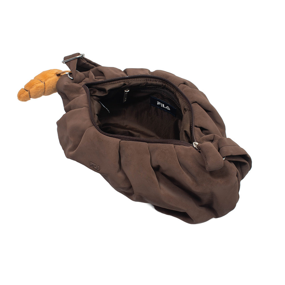 FILA Brown Unisex Shoulder Bag - Supersports Thailand