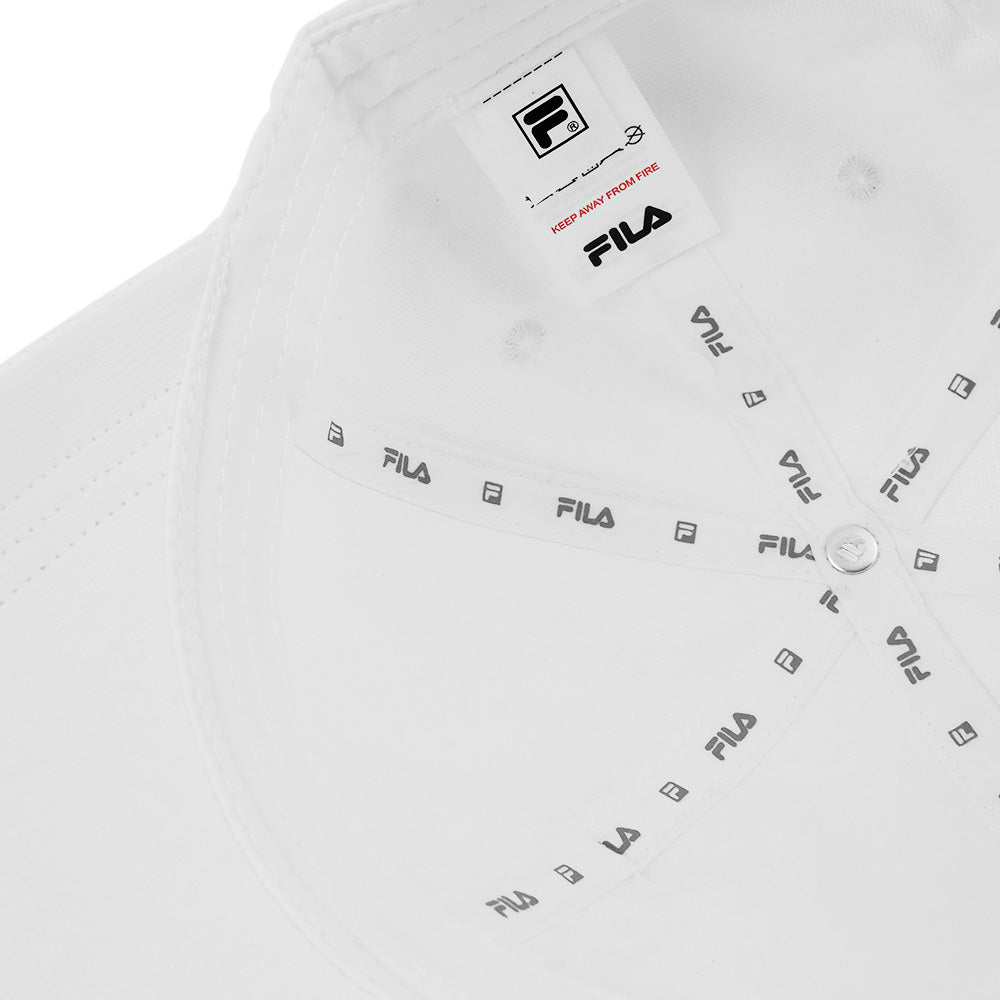 FILA White Unisex Cap - Supersports Thailand