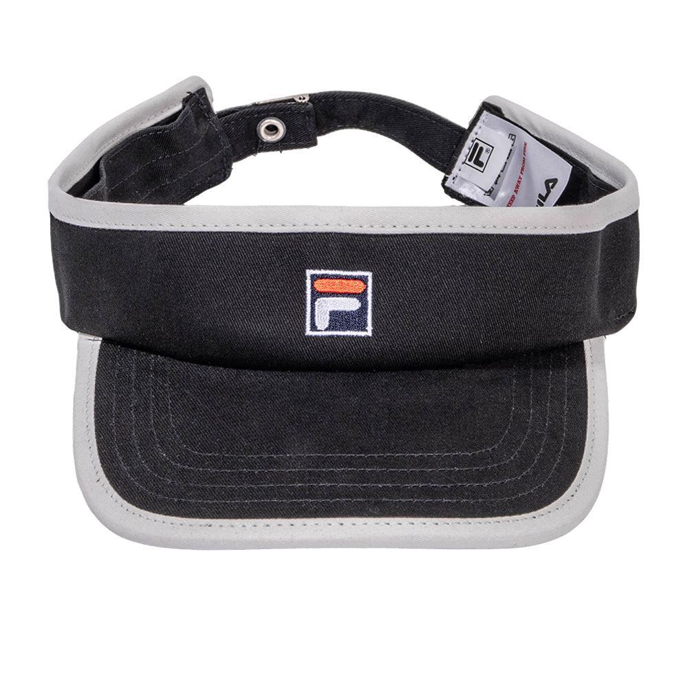 FILA Black Unisex Visor - Supersports Thailand Supersports Thailand