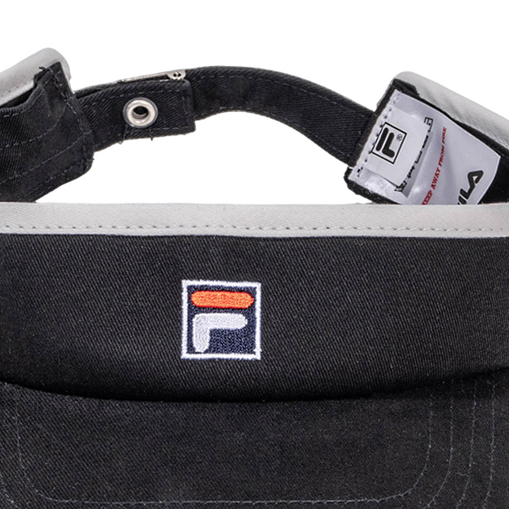 FILA Black Unisex Visor - Supersports Thailand Supersports Thailand