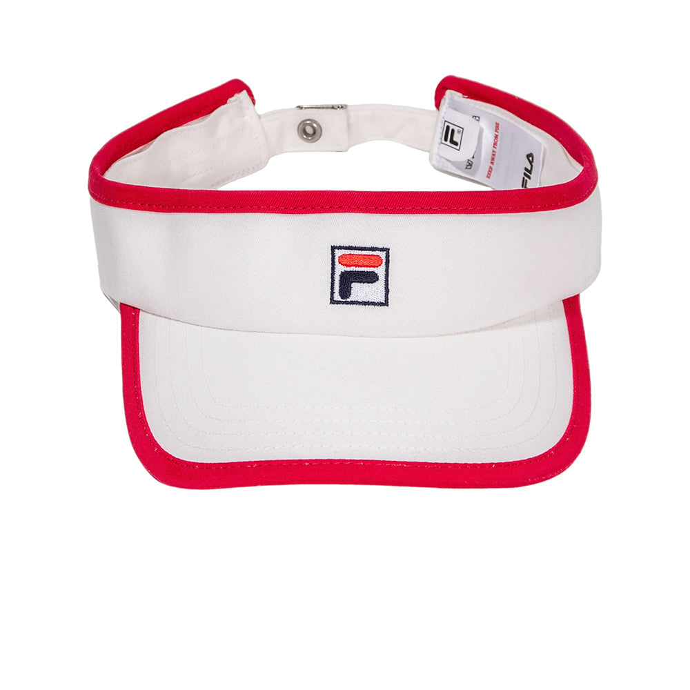 FILA White Unisex Visor - Supersports Thailand