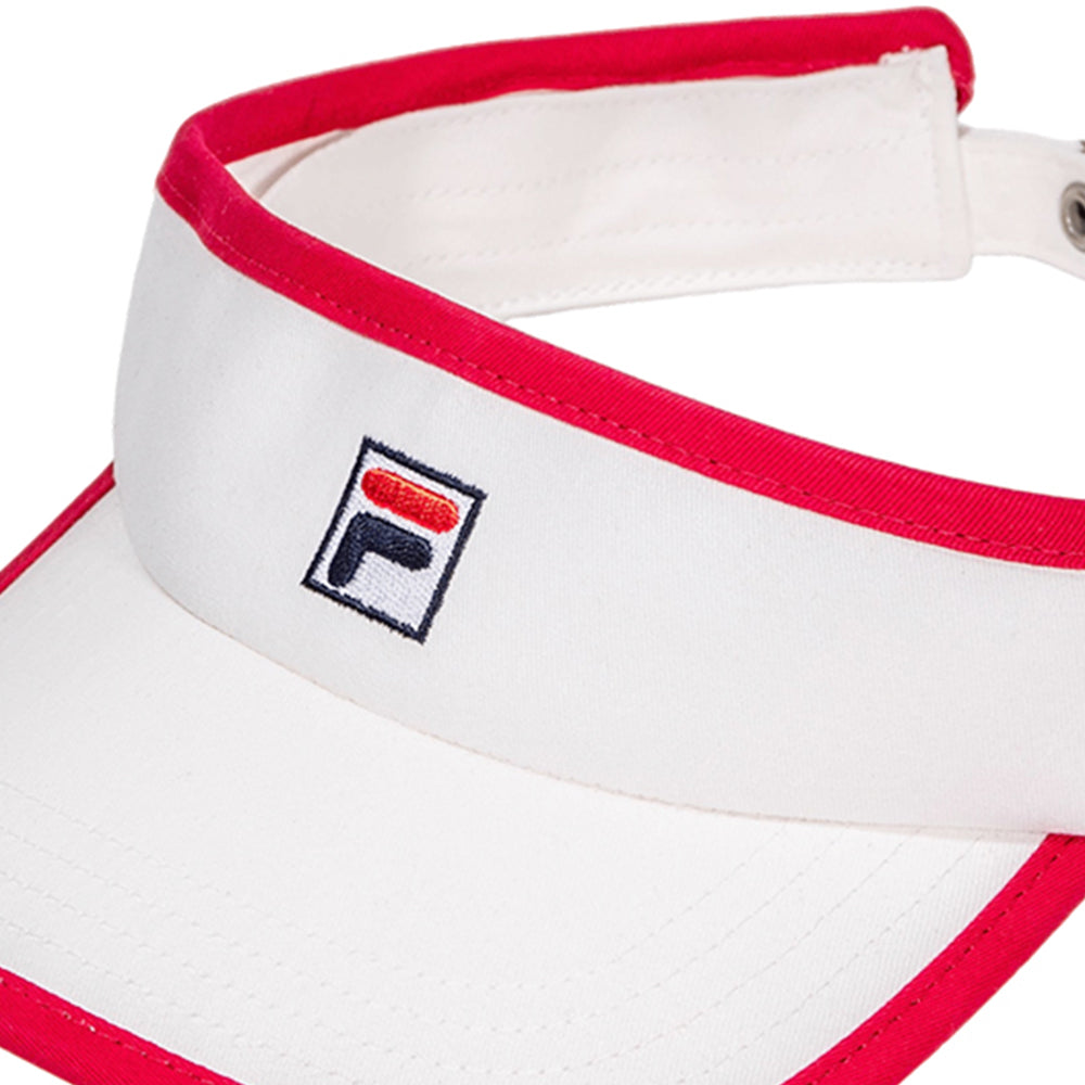 FILA White Unisex Visor - Supersports Thailand