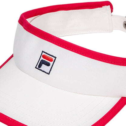 FILA White Unisex Visor - Supersports Thailand