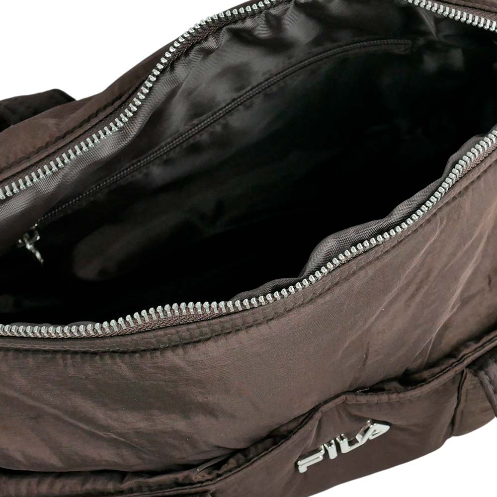 FILA Brown กระเป๋าสะพายไหล่ผู้ใหญ่ Supersports Thailand