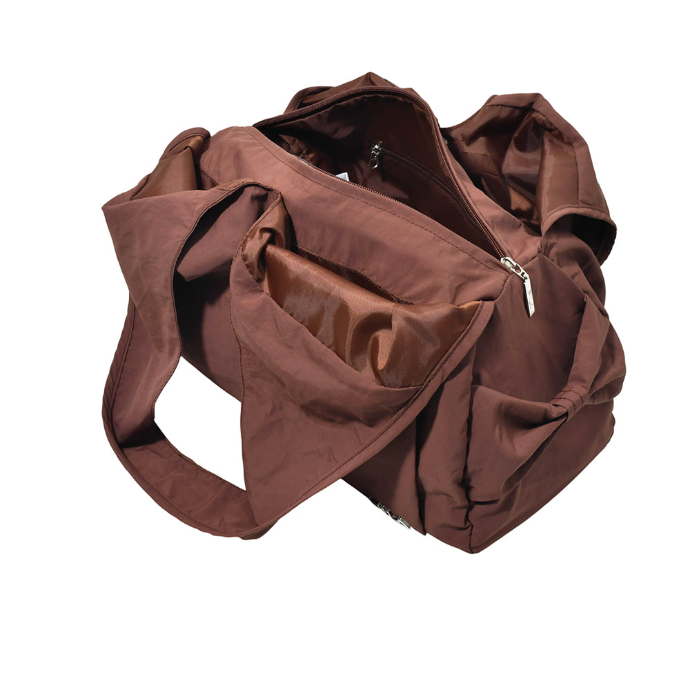 FILA Brown Unisex Shoulder Bag Supersports Thailand