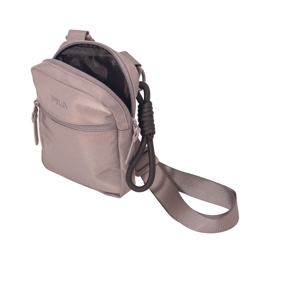 FILA Brown Unisex Crossbody Bag - Supersports Thailand