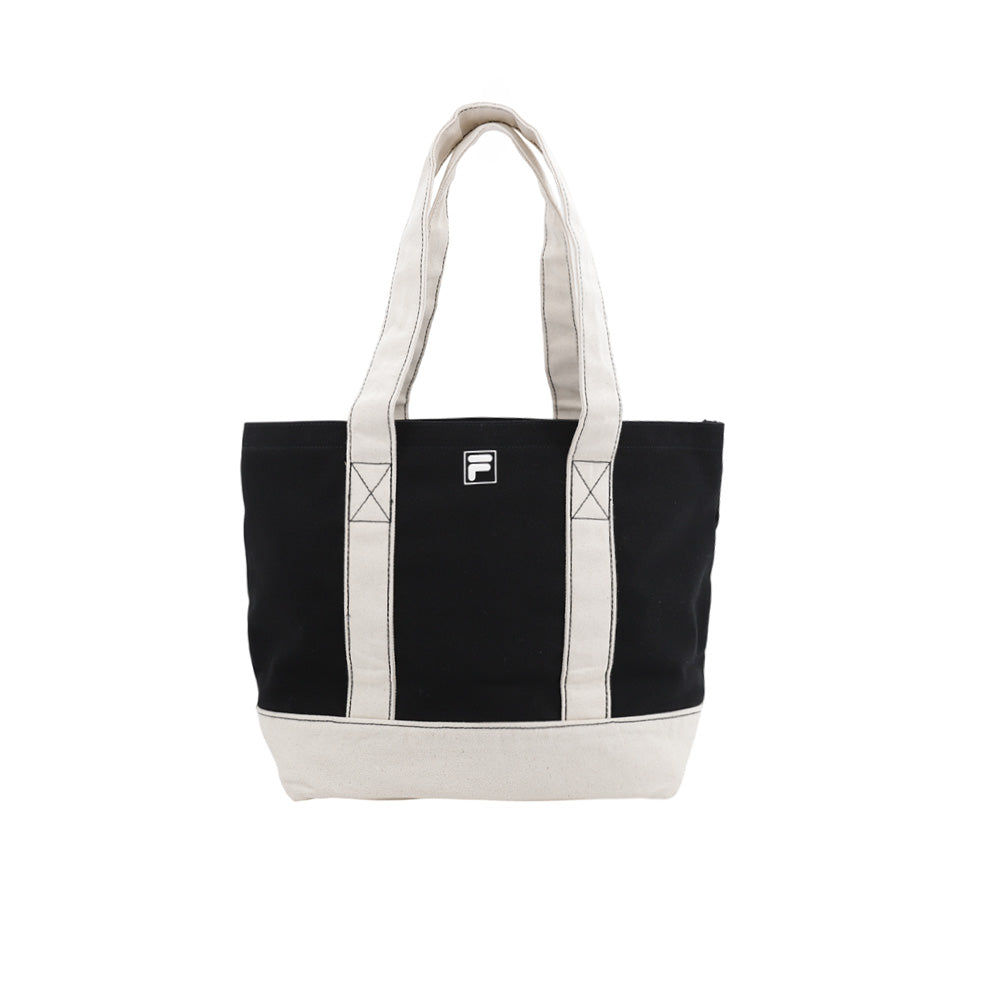 FILA Black Unisex Tote Bag - Supersports Thailand