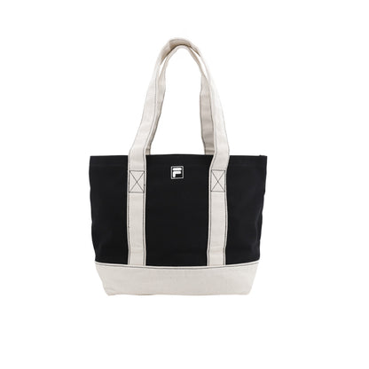 FILA Black Unisex Tote Bag - Supersports Thailand