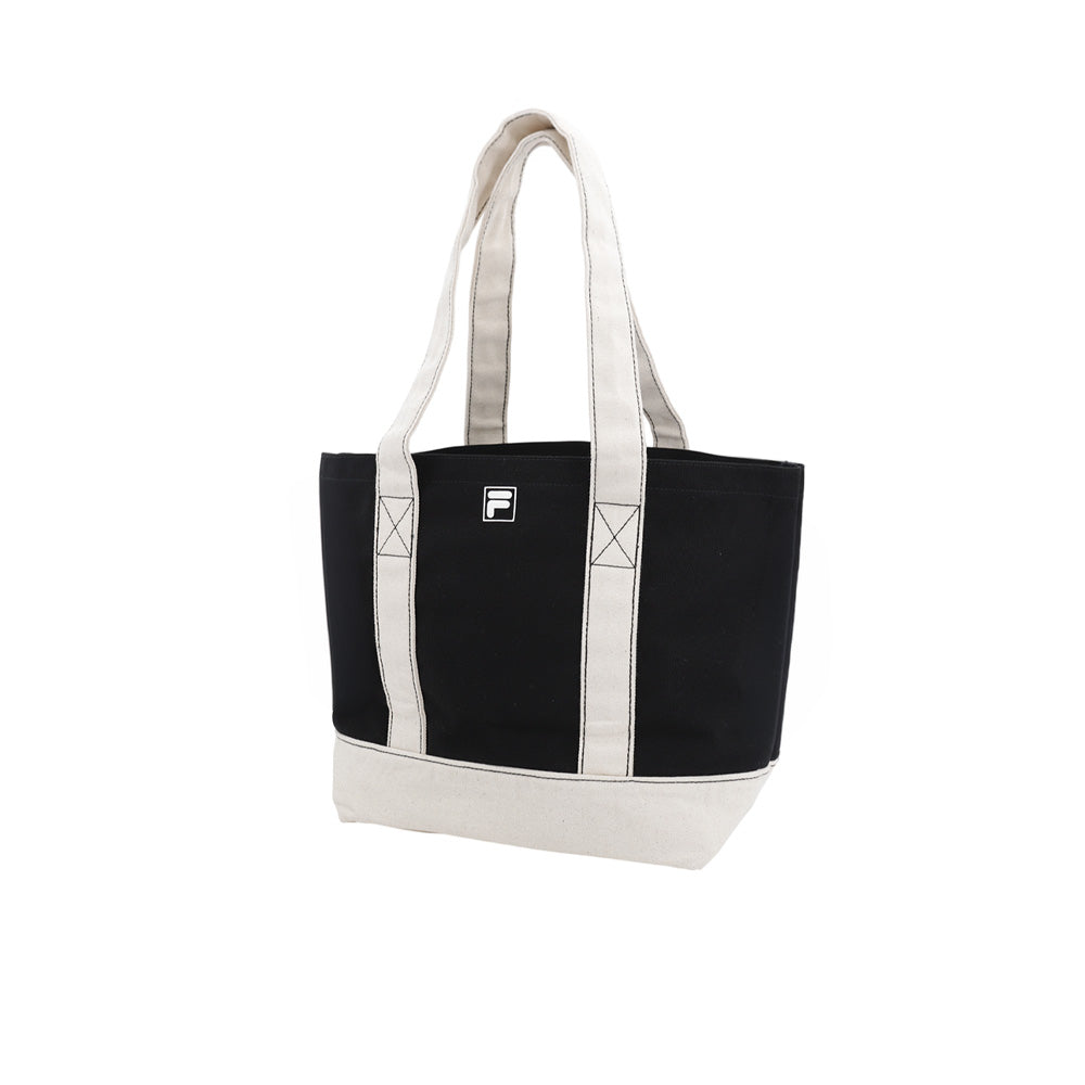 FILA Black Unisex Tote Bag - Supersports Thailand