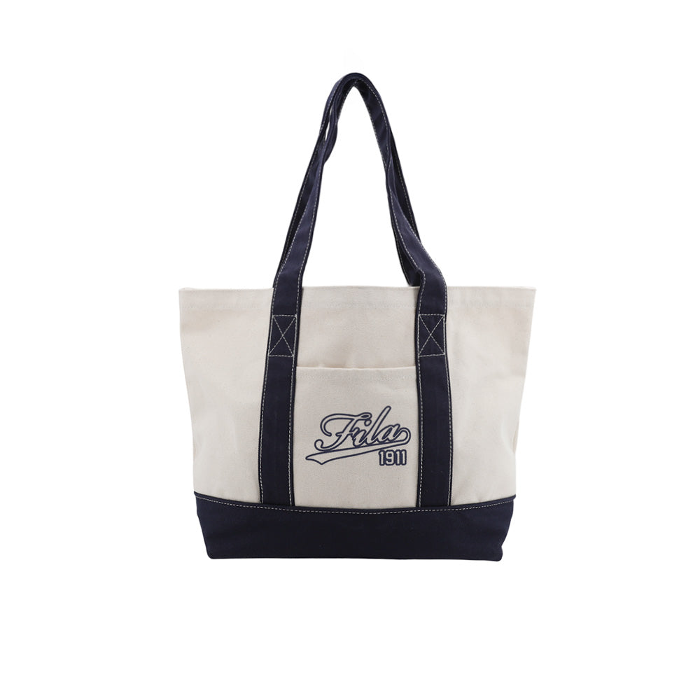 FILA Blue Unisex Tote Bag - Supersports Thailand