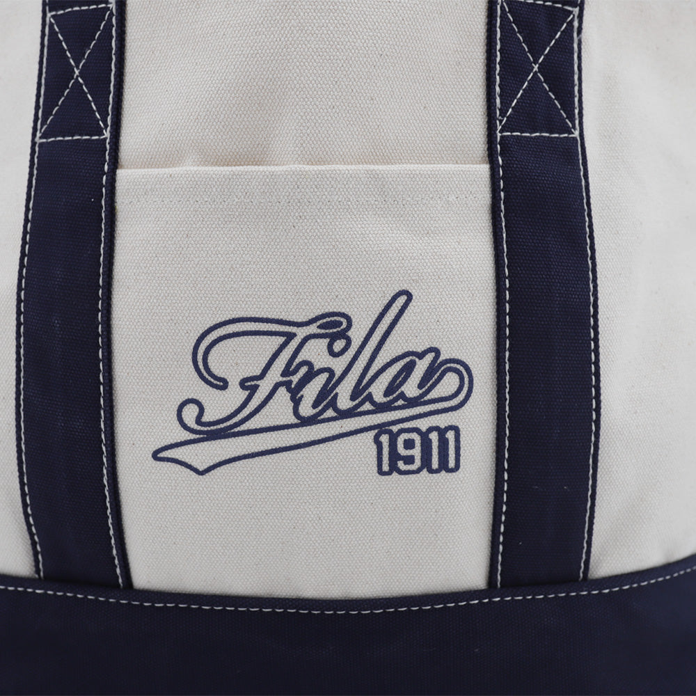 FILA Blue Unisex Tote Bag - Supersports Thailand