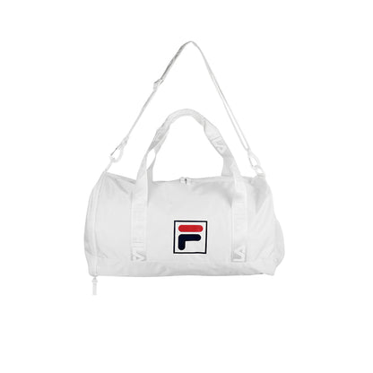 FILA White Unisex Duffle Bag - Supersports Thailand