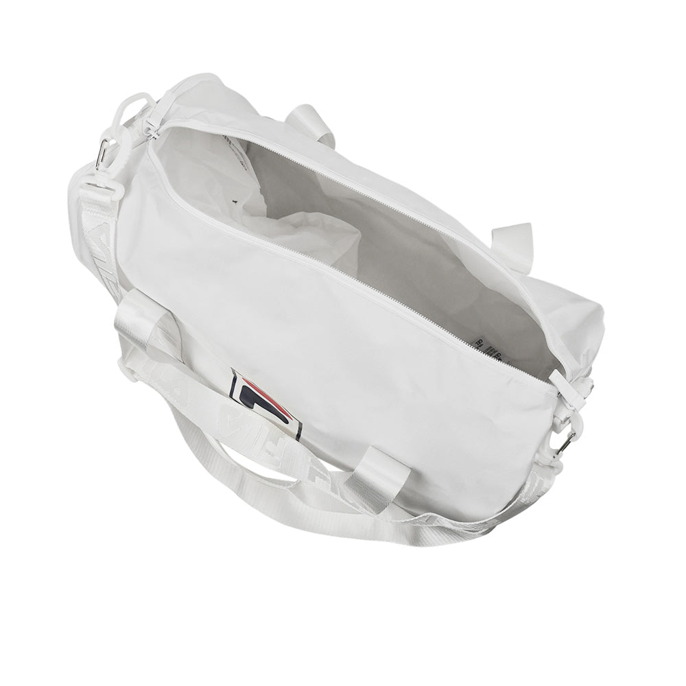 FILA White Unisex Duffle Bag - Supersports Thailand Supersports Thailand
