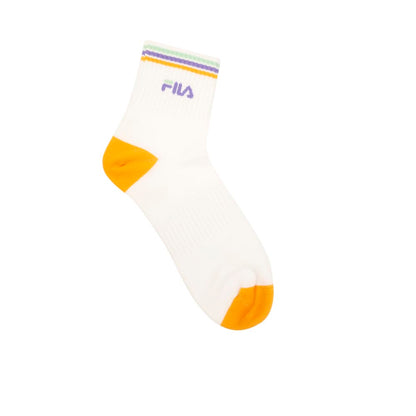 FILA White Unisex Socks