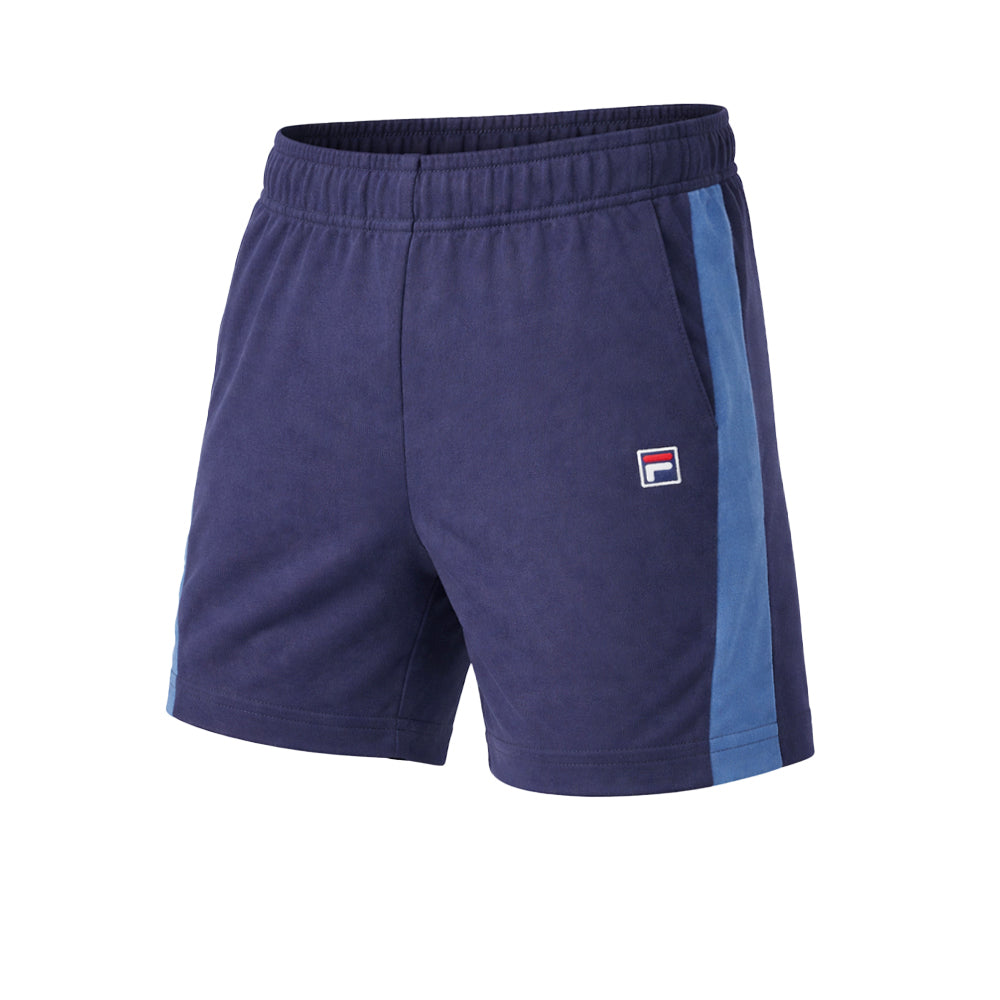 FILA Navy Kids Lifestyle Shorts - Supersports Thailand