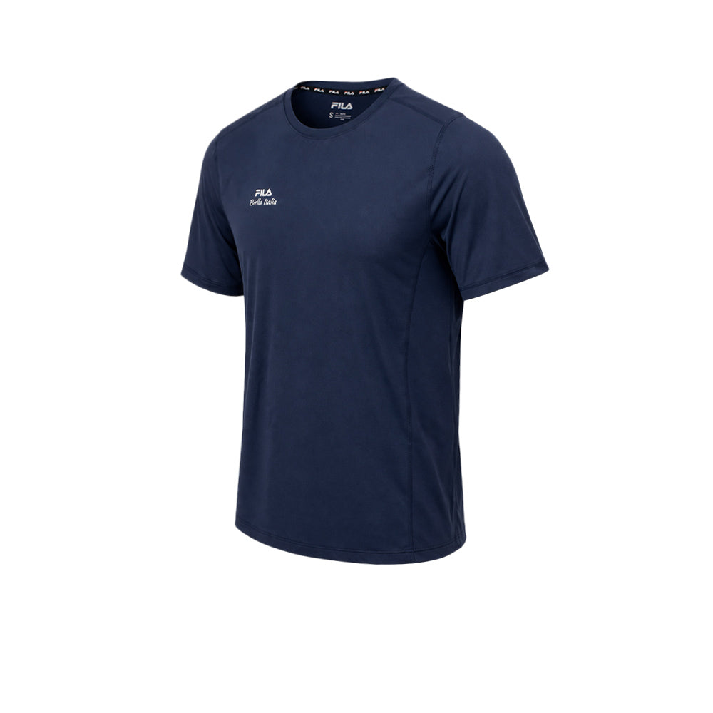 FILA Blue Men's Running T-Shirt - Supersports Thailand