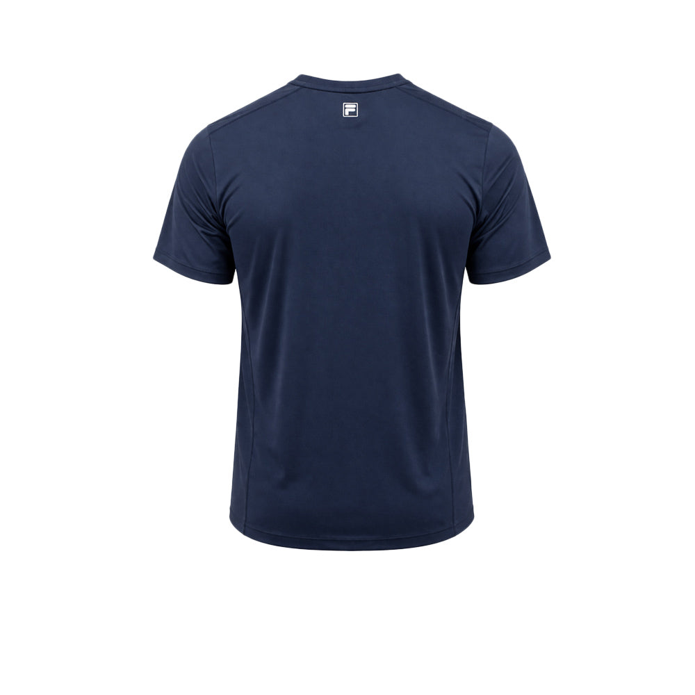 FILA Blue Men's Running T-Shirt - Supersports Thailand