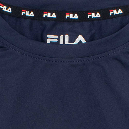 FILA Blue Men's Running T-Shirt - Supersports Thailand