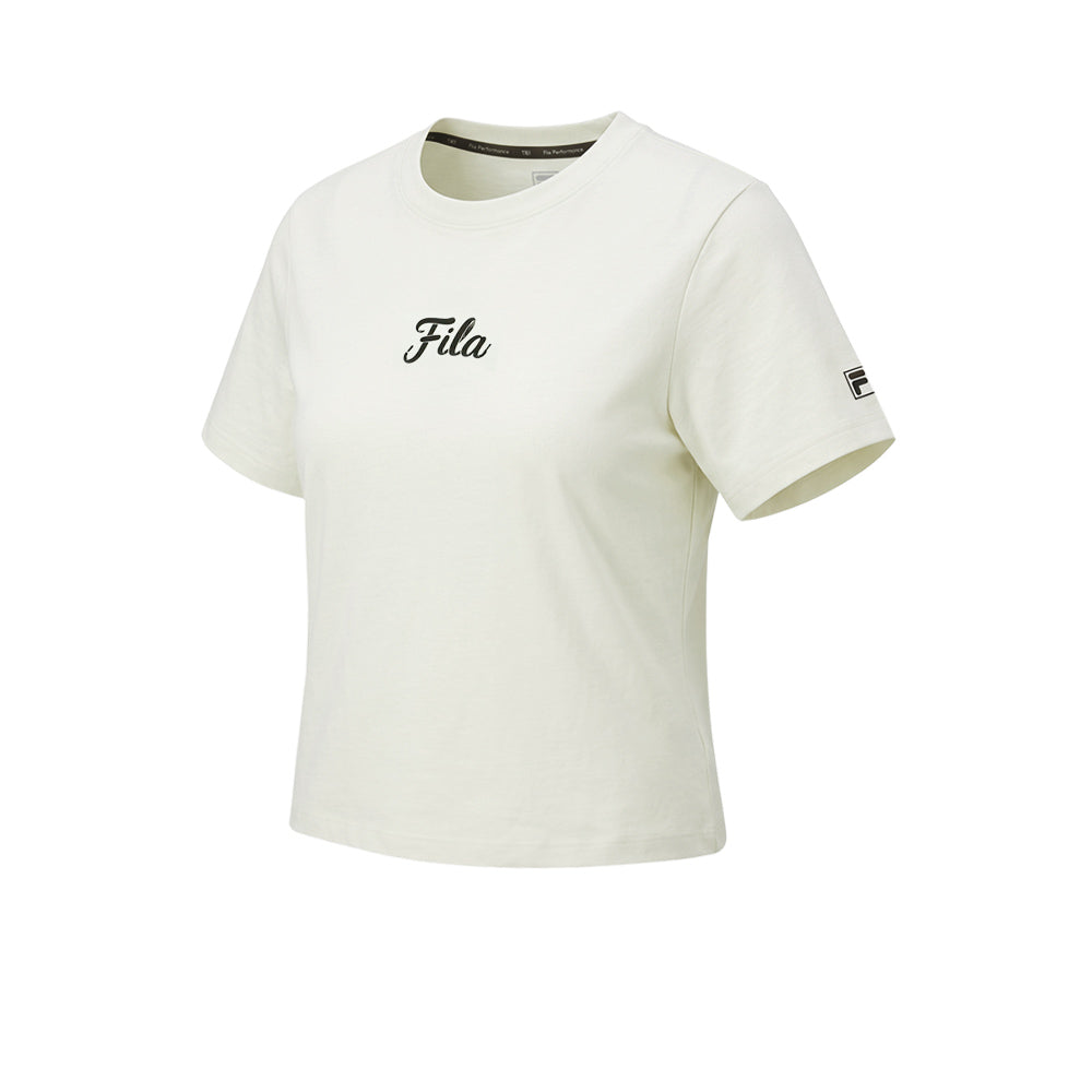 FILA Run Logo เสื้อออกกำลังกายผู้หญิง Supersports Thailand