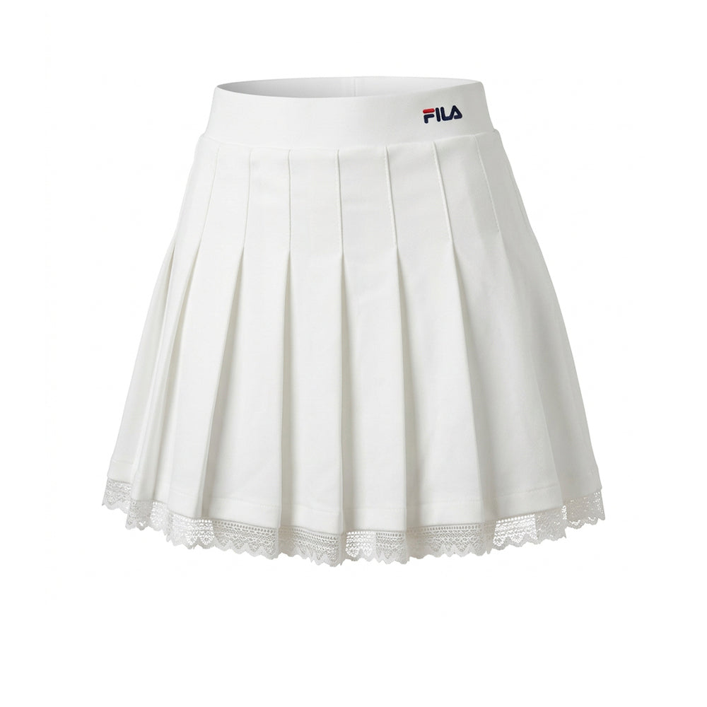 FILA White Girls Skirt - Supersports Thailand