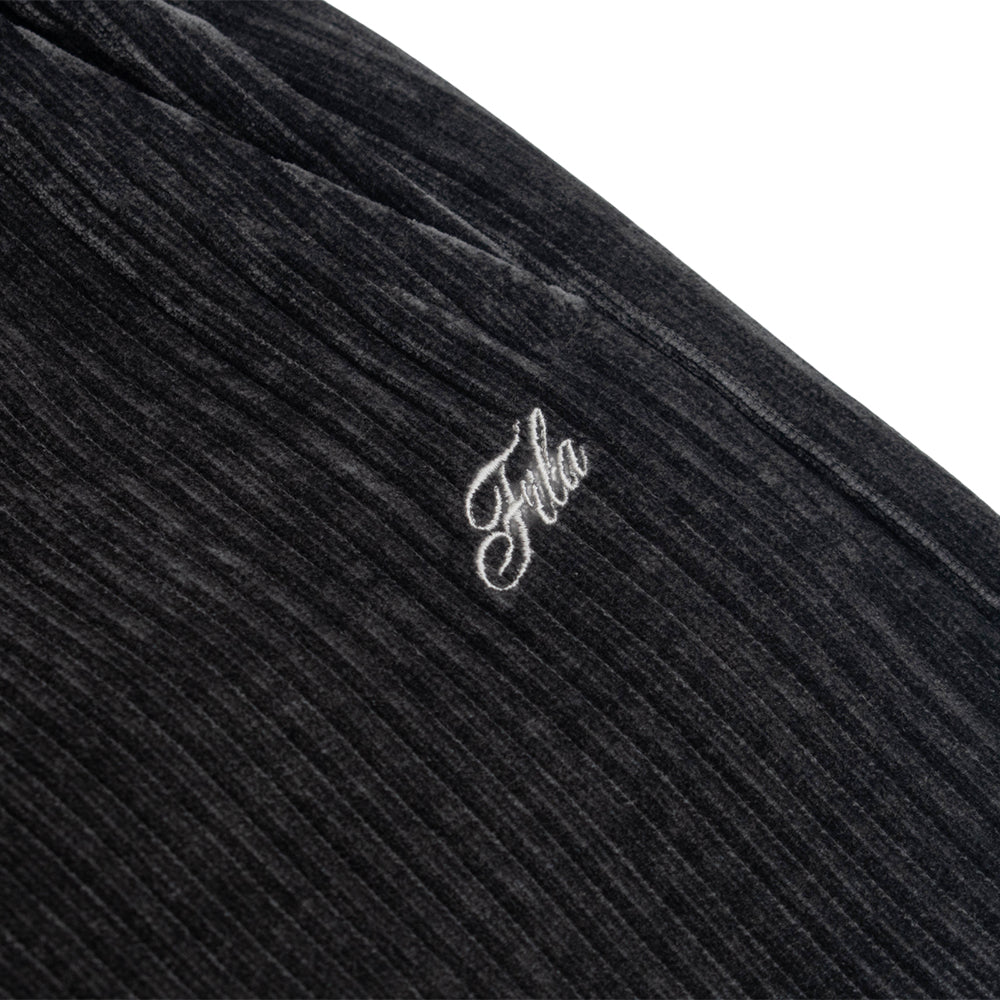 FILA Velour Corduroy กางเกงออกกำลังกายขายาวผู้หญิง Supersports Thailand