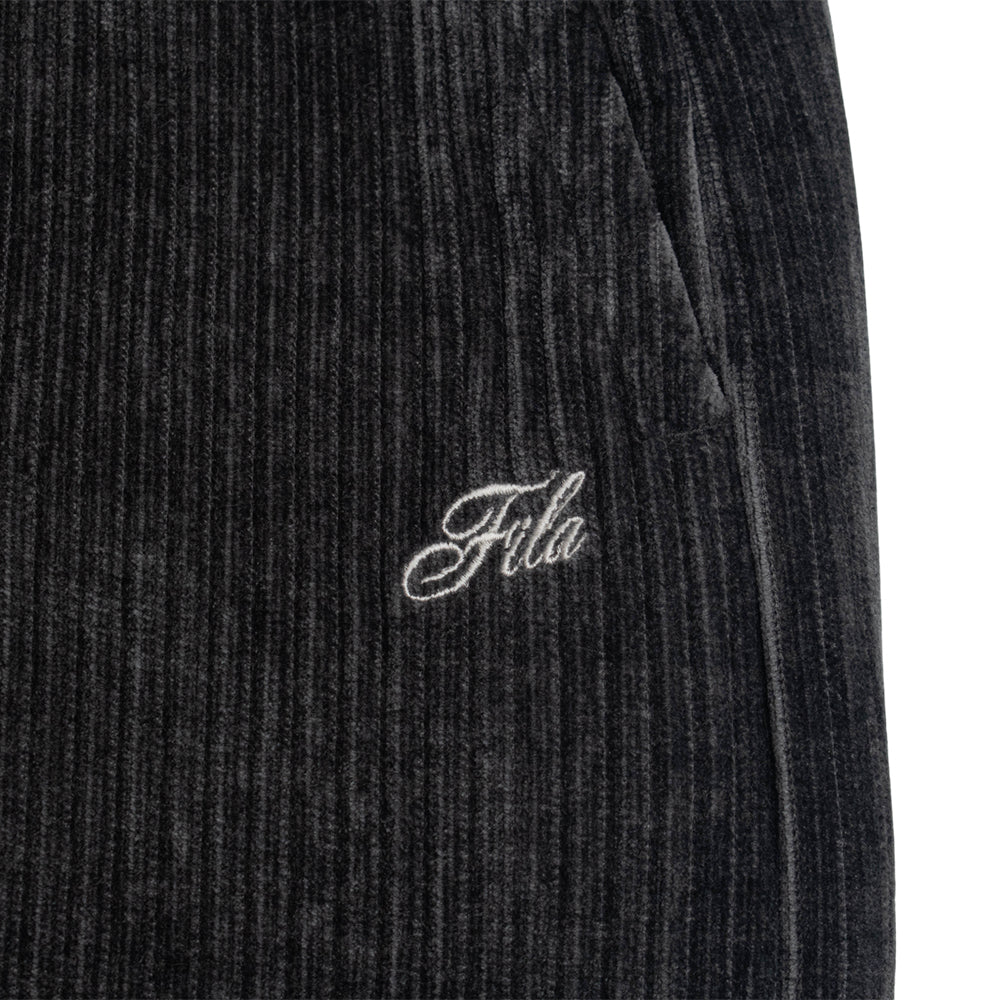 FILA Velour Corduroy กางเกงออกกำลังกายขายาวผู้หญิง Supersports Thailand