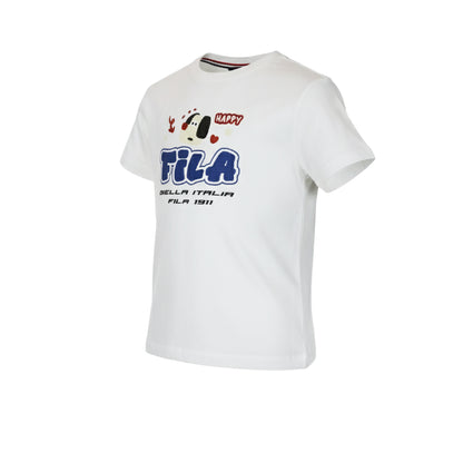 FILA White Kids T-Shirt - Supersports Thailand
