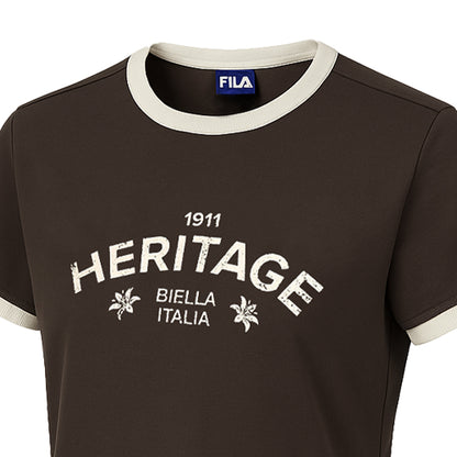 FILA Heritage เสื้อยืดผู้หญิง