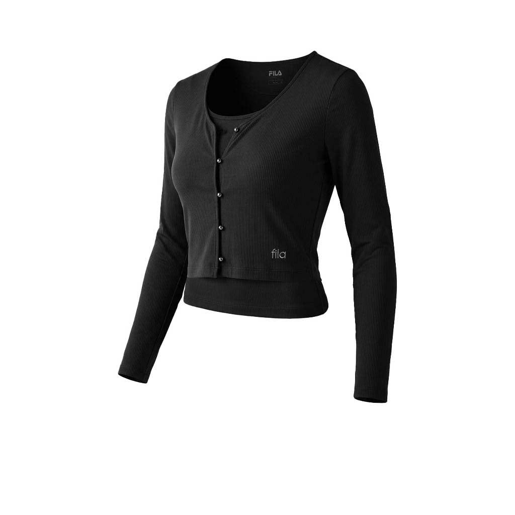 FILA Black Women's Training T-Shirt - Supersports Thailand