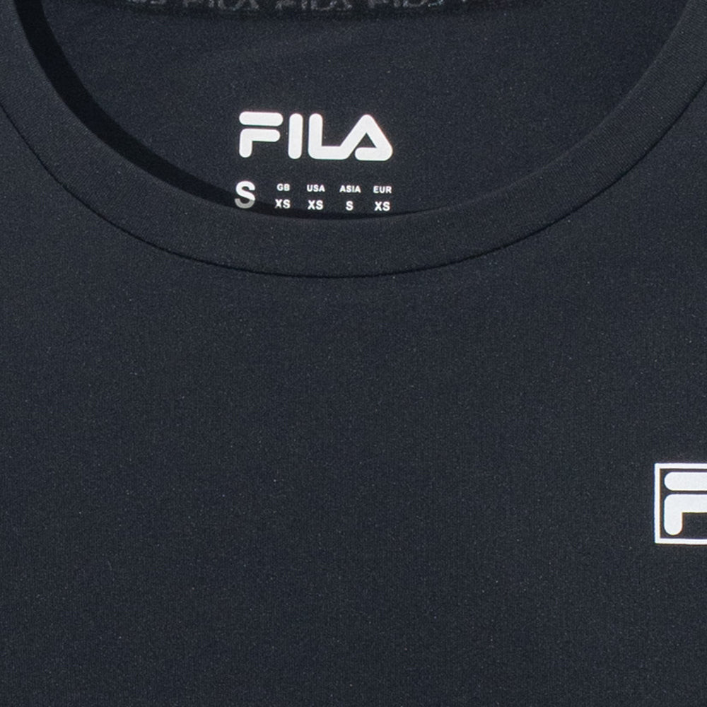 FILA Black Women's Running T-Shirt - Supersports Thailand Supersports Thailand