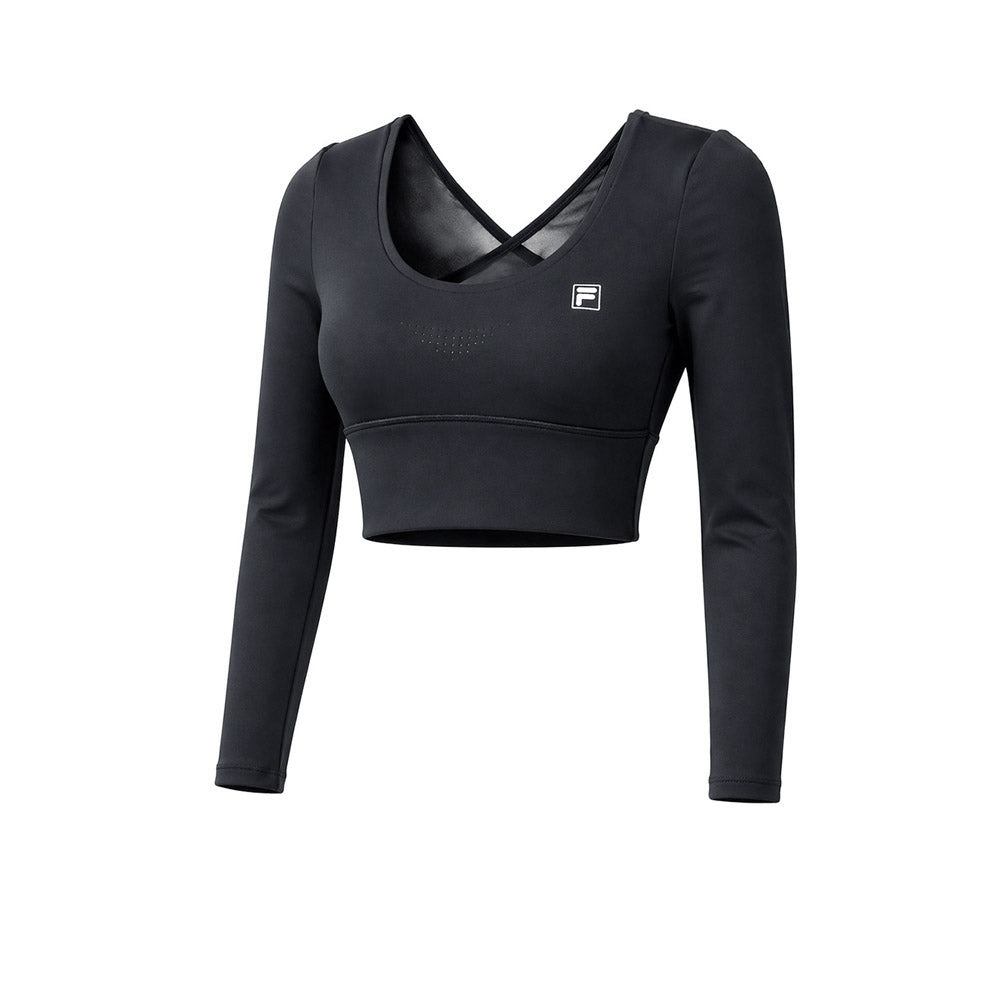 FILA Black Women's Sports Bra - Supersports Thailand Supersports Thailand