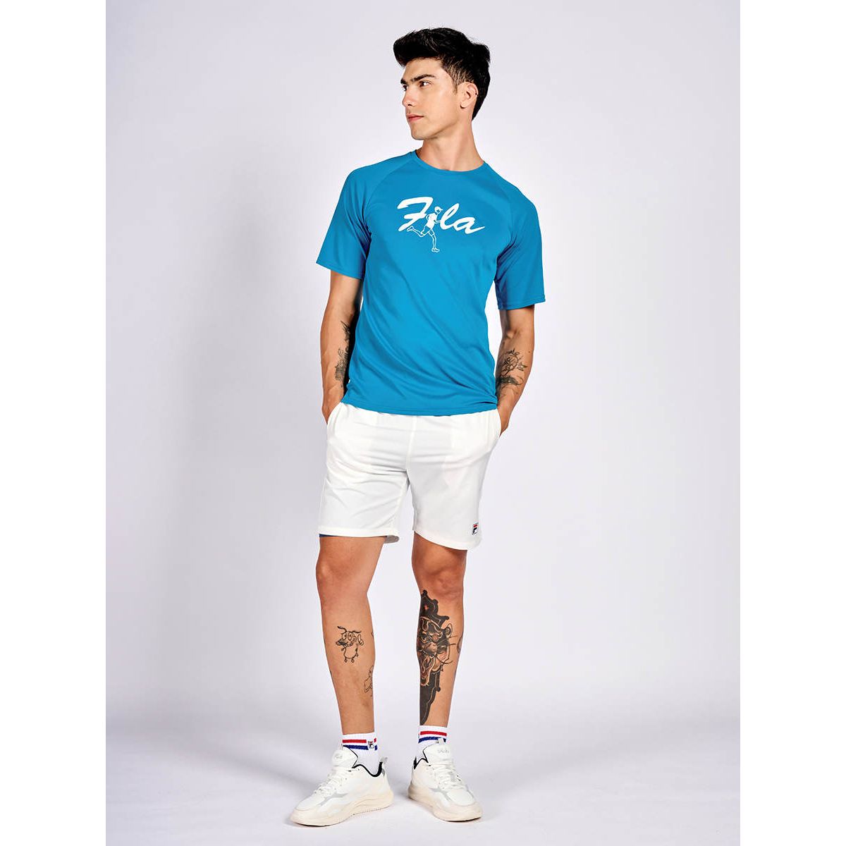 FILA Tennis TSA240814M Men's Training T-Shirt - Supersports Thailand