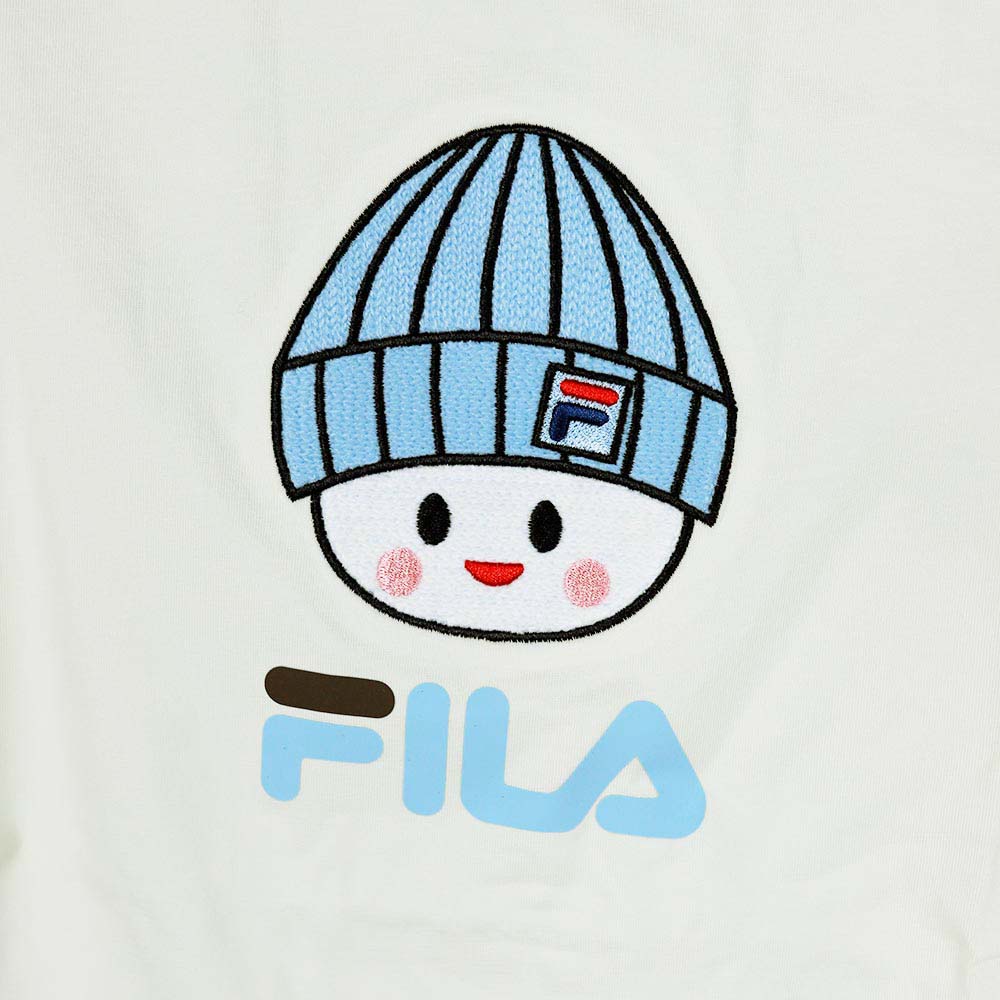 FILA Beige Kid's T-Shirt - Supersports Thailand