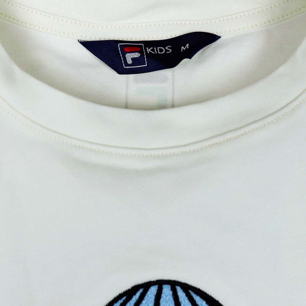 FILA Beige Kid's T-Shirt - Supersports Thailand