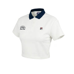 FILA White Women's Polo Shirt - Supersports Thailand