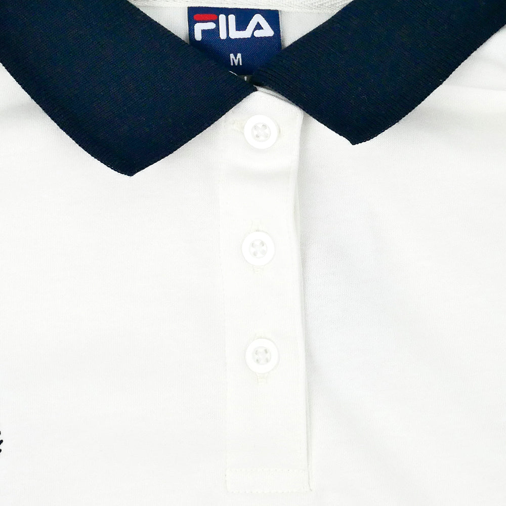 FILA White Women's Polo Shirt - Supersports Thailand
