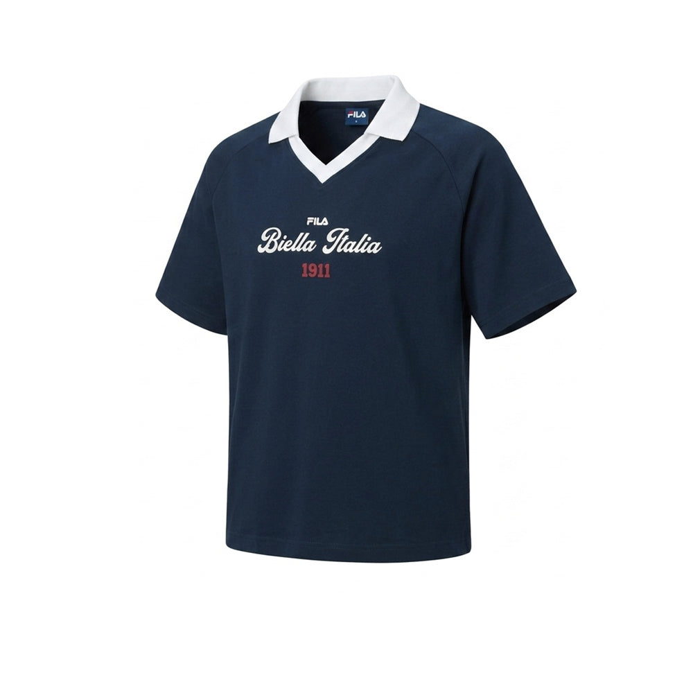 FILA Blue Men's Polo Shirt - Supersports Thailand