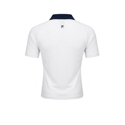 FILA White Men's Polo Shirt - Supersports Thailand