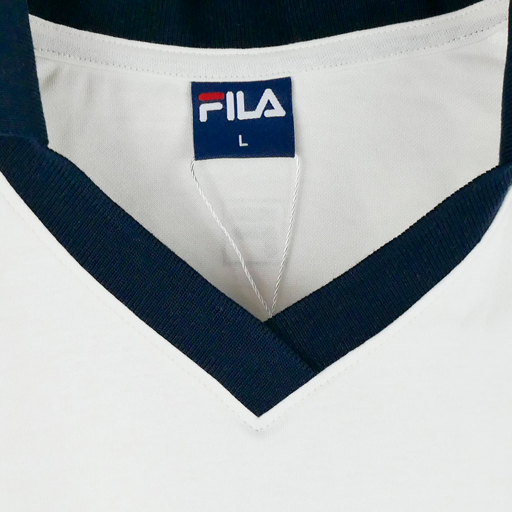 FILA White Men's Polo Shirt - Supersports Thailand Supersports Thailand