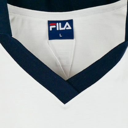FILA White Men's Polo Shirt - Supersports Thailand