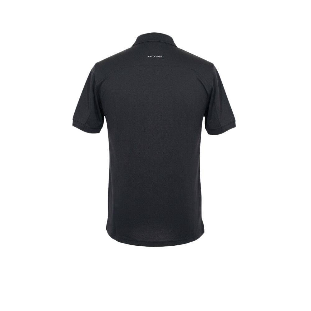 FILA Black Unisex Training Polo Shirt - Supersports Thailand