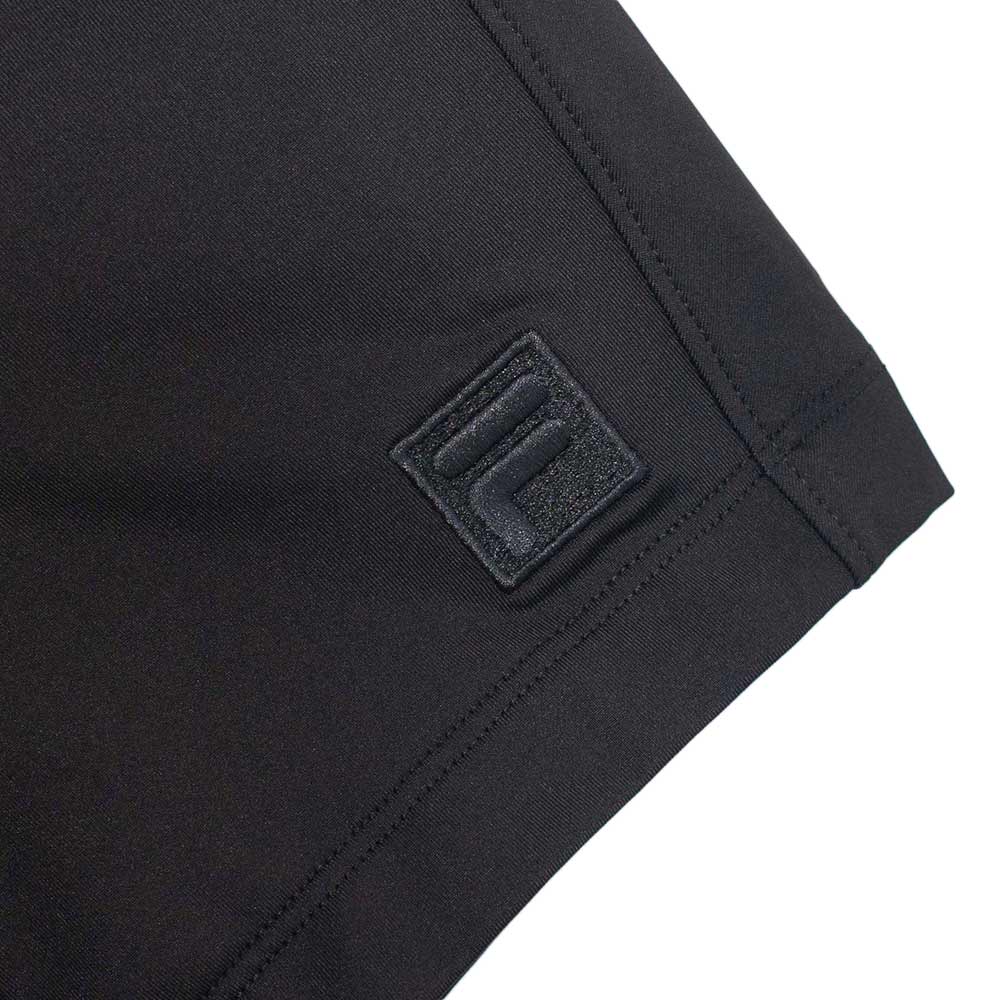 FILA Black Unisex Training Polo Shirt - Supersports Thailand