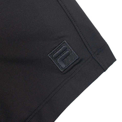 FILA Black Unisex Training Polo Shirt - Supersports Thailand