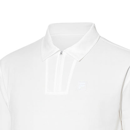 FILA White เสื้อโปโลออกกำลังกายผู้ใหญ่
