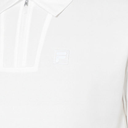 FILA White เสื้อโปโลออกกำลังกายผู้ใหญ่