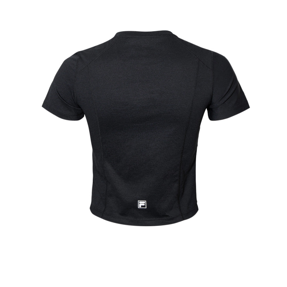 FILA Black Women's Training T-Shirt - Supersports Thailand