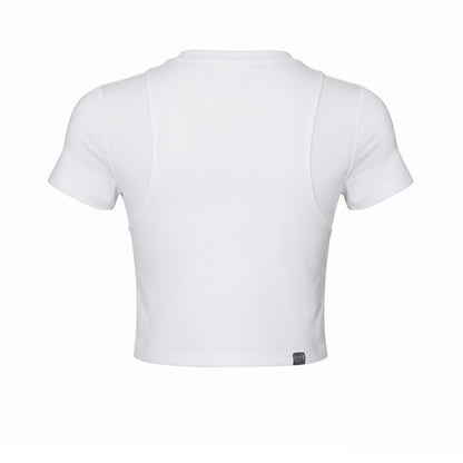FILA White เสื้อออกกำลังกายผู้หญิง